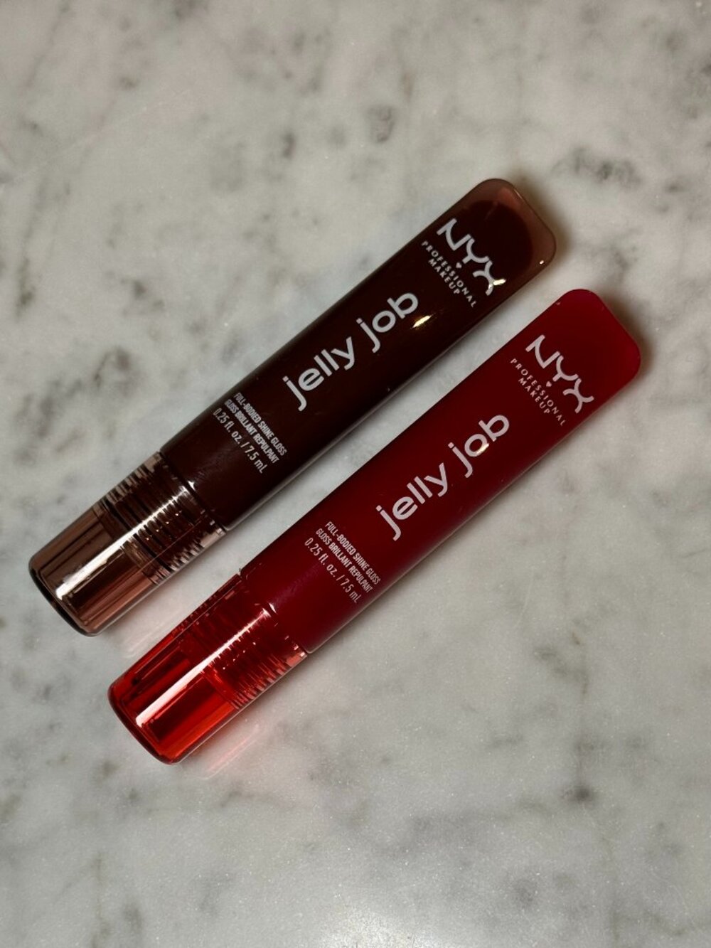 NYX Makeup Jelly Job Lip Gloss Set | Jerrybean & Cherry Jelly | NEW MAKEUP